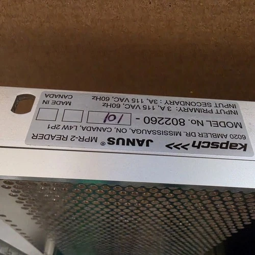 802260-101 Kapsch JANUS MPR2.3 Toll Reader MRFM-S Dual Controllers NOS image 8
