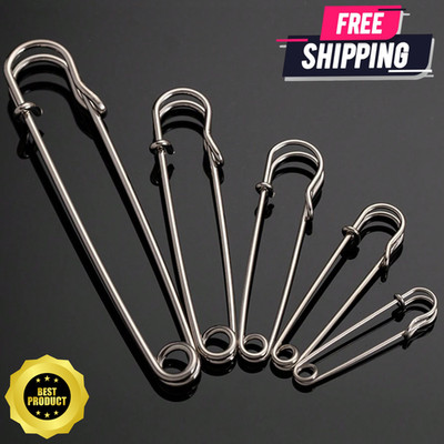 Extra Large Safety Pins Metal Jambo Safety Pins Durable Quilters Sewing Crafting