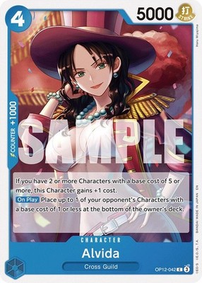 Alvida - Normal OP12-042 Legacy of the Master NM