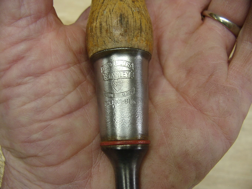 3 Stanley Screwdrivers,No.-1001-8 In 100 Plus,Pat. 1839835,& SW Hurwood-15-5/8" - Picture 5 of 22