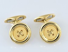 Wempe Manschettenknöpfe 750/000 18 K Gelbgold