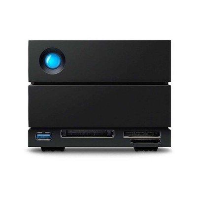 LaCie 2big Dock Thunderbolt 3 v2 40TB HDD RAID Array with Rescue Data Recovery S