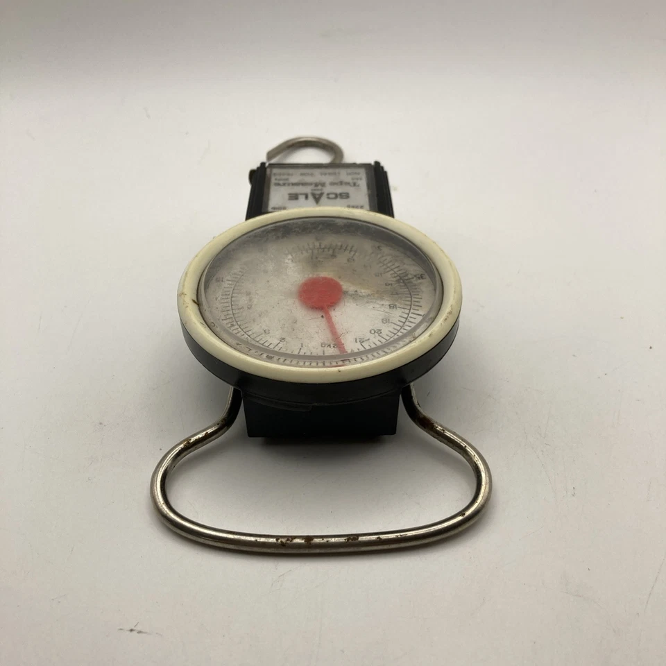 Eagle Claw 50lb/22kg Fishing  Scale W/working Tape Measure Collectors Vintage - Image 4 of 4