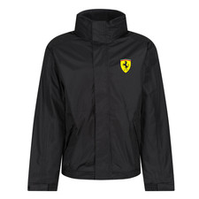 Image of Ferrari Car Sport Waterproof Windproof Hooded Fleece Lined Jacket Regatta Dover