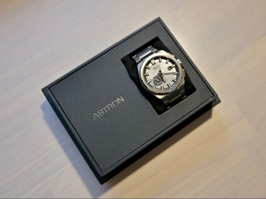 SEIKO ASTRON NEXTER SBXD037 Silver Titanium GPS Men's Watch image 3