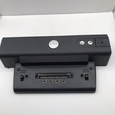 Dell PR01X Laptop Docking Station USB Ethernet DVI VGA Serial Parallel Black
