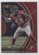 2017 Panini Select Concourse Maroon Prizm 90/99 Vic Beasley Jr #62 0f1b