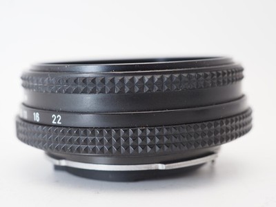 Contax Carl Zeiss Tessar T 45mm F2.8 AEJ MF Pancake Lens J165 | eBay