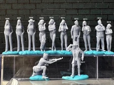 1:64 Figures  - For Dioramas Miniature Figures 164 Fig Lot 712 DoubleGDiecast