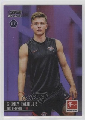 2021 Topps Stadium Club Chrome Bundesliga /299 Sidney Raebiger #60 Rookie RC 0a2