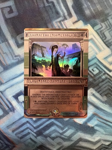 Foil Rhonas the Indomitable NM Unplayed Masterpiece Series Amonkhet ...