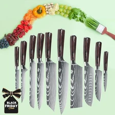 Black Friday! Chef Knife Super Sharp Kitchen Knives Professional Meat Cleaver