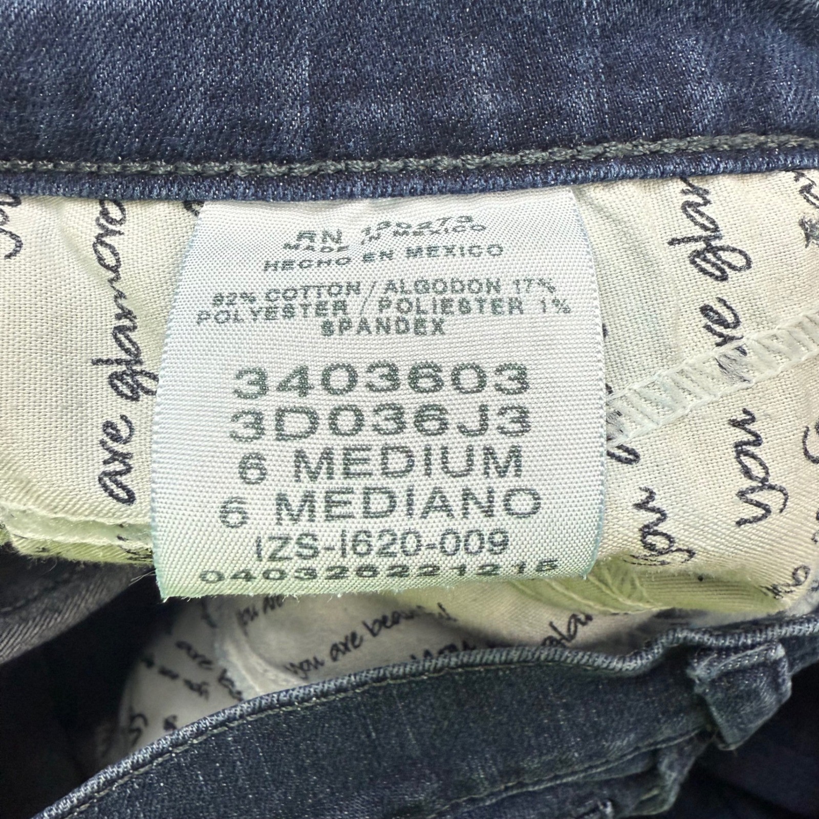 Lee Women Jeans Classic Fit Straight Leg Dark Wash Size 6 (28x30) thumbnail 6