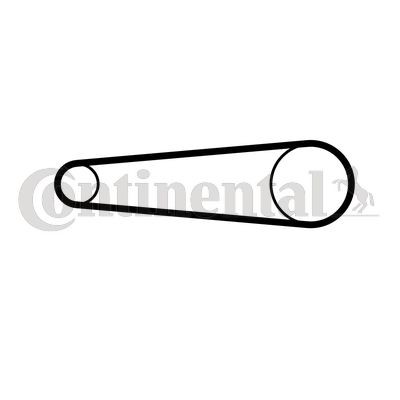 Zahnriemen Continental Ctam CT1208 Steuerriemen Nockenwellenriemen-image