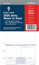 Collins - DayPlanner Refills - 2026 12 Month Calendar Year Planner, Week-To-Vie