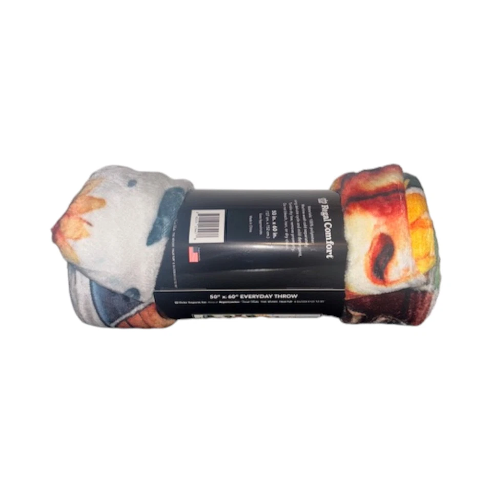 Manta de lana de becerro Regal Comfort Hello Sunshine Highland regalo de vaca 50x60 Foto 4 de 4