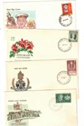 Australia 1960/65 Group UNADDRESSED FDCs,cds ARARAT & BOX HILL etc  (4 Covers)