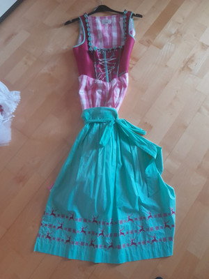 Spieth & Wensky Dirndl mit Schürze Größe 36 Top Zustand