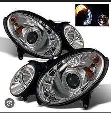 Gebraucht Scheinwerfer Set Daylight LED Xenon Mercedes E-Klasse W211 02-06