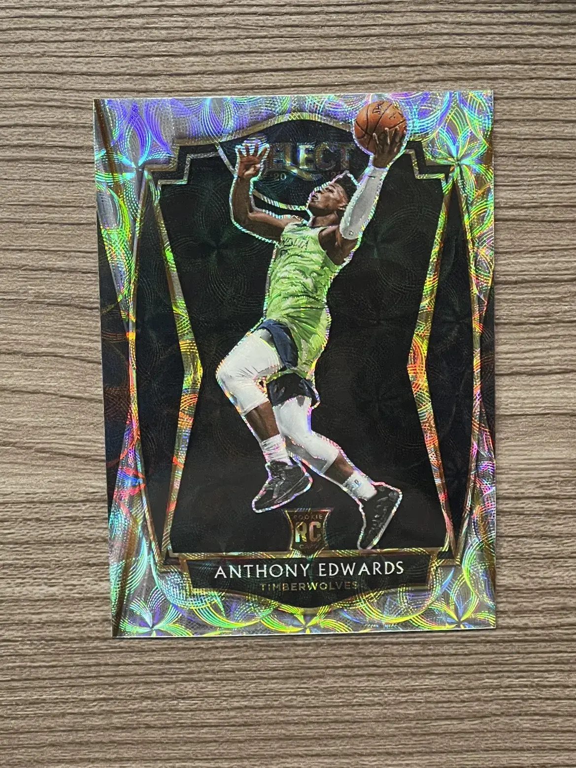 2020-21 Panini Select Rated Rookie Anthony Edwards #169 Sight scope JW64