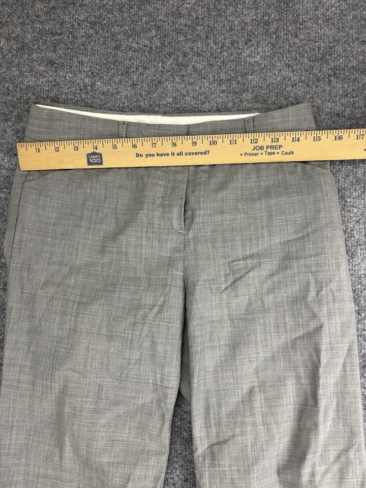 Theory Pants Womens 0 Gray Dress Trousers Bootcut Slacks Work Office Career - Image 3 of 4