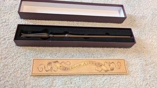 USED Harry Potter Wizarding World Luna Lovegood Wand