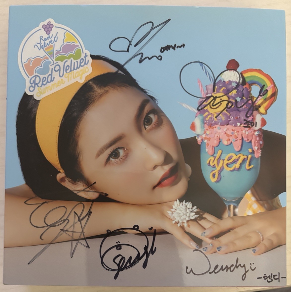 Red Velvet Summer Magic サイン入り RED VELVET [Summer Magic