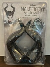 Maleficent DELUXE HORNS Elope HEADPIECE Costume LICENSED DISNEY