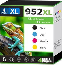 952XL Ink Cartridges Compatible For HP 952 XL Ink Cartridges Combo Pack Ink 952