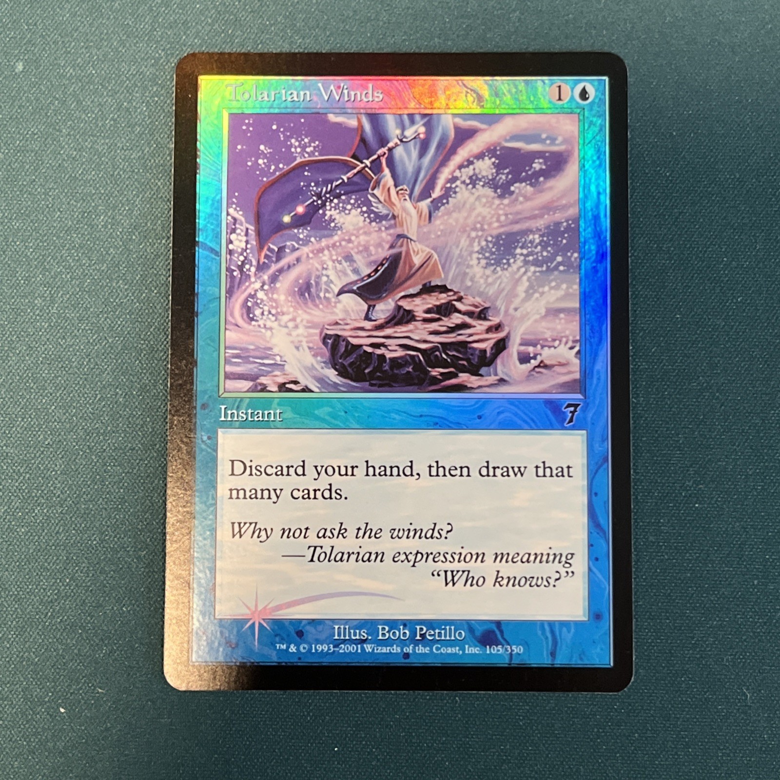 Tolarian Winds 2001 Seventh Edition #105 Foil Price Guide - Sports