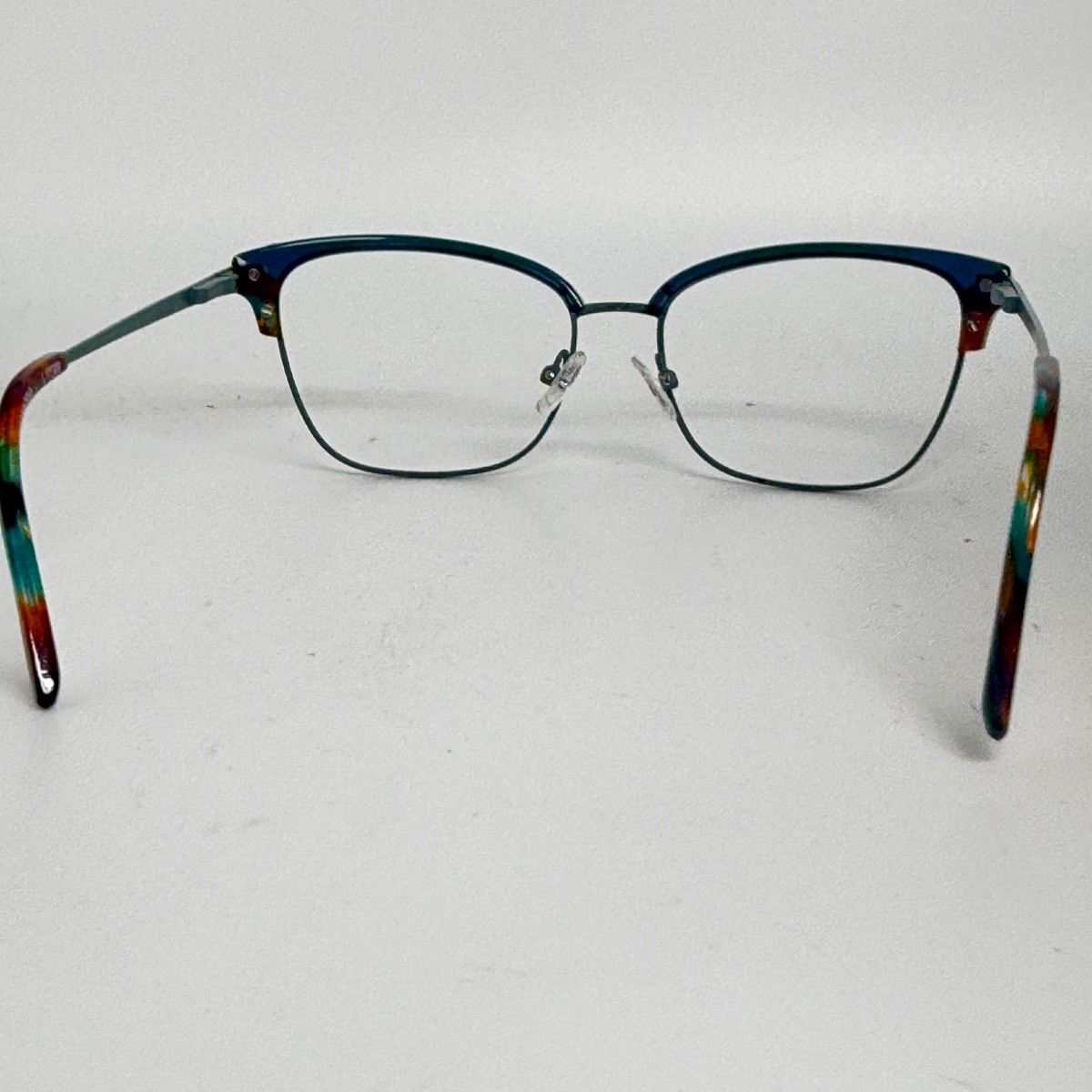 BCBGMAXAZRIA AISLING Blue Teal Cat Eye Eyeglasses Frame 54 16 135mm‎ 21318 BCBGMAXAZRIA AISLING Blue Teal Eyeglasses Frame 54-16-135mm  main image 2