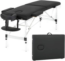 Massage Table Massage Bed Spa Bed 73 Inch Aluminium Massage Table W/Face Cradle