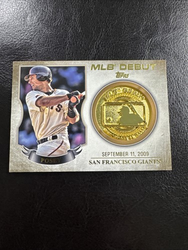 2016 Topps MLB Debut Medallion Buster Posey San Francisco Giants #MDM-BP