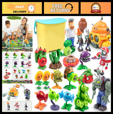 21pcs PVZ Action Figures Set with Waterproof Battlefield Map - Perfect Gifts for