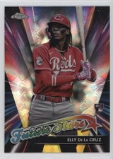 2024 Topps Chrome Logofractor Edition Future Stars Elly De La Cruz #FSLE-1 1bi0