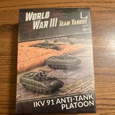 Ikv 91 Anti-tank Platoon Swedish (x3) WWIII Team Yankee