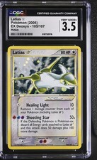 CGC 3.5 Latias Gold Star 105/107 EX Deoxys Holo Pokemon Card on eBay