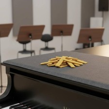 90 Pieces Piano Action Suede Repair Part Piano Suede Strip