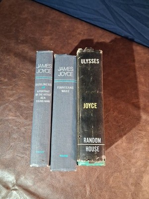 James Joyce Ulysses, Dubliners, Portrait, Finnegans Wake, Hardcover, Viking Com 