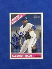 Alberto Tirado Signed 2015 Heritage Minors Auto #159 autograph
