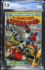 AMAZING SPIDER-MAN #125 - cgc 7.0 - WHITE PAGES! - Marvel/1973
