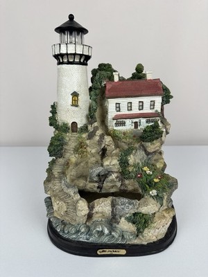 PrismArte Italy Lighthouse Fountain Table-Top Fountain Heavy - Read