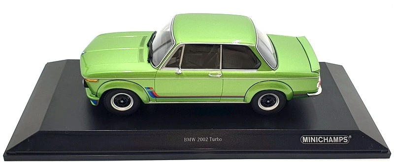 Minichamps escala 1/18 155 026206 - BMW 2002 Turbo 1972 - verde metálico Foto 4 de 4