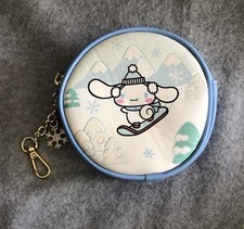 Sanrio Cinnamoroll Hello Kitty  Friends Ski Coin Purse Light Blue BoxLunch