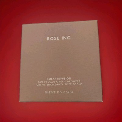 ROSE INC Solar Infusion Soft Focus Cream Bronzer 15g/0.52oz - Seychelles NEW