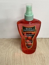 STRAWBERRY Fantasy Body Spray Body Fantasies 8 oz NEW
