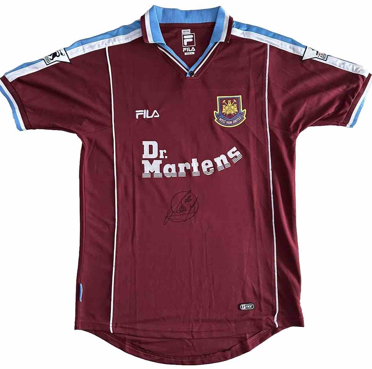 FILA×WEST HAM UNITED/ユニフォームDr. Martens Ham United Fila West Ham Doc Martens Retro Shirt Ham Kit West Ham