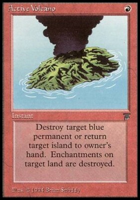 Active Volcano ~ Legends [ Excellent ] [ Magic MTG ]