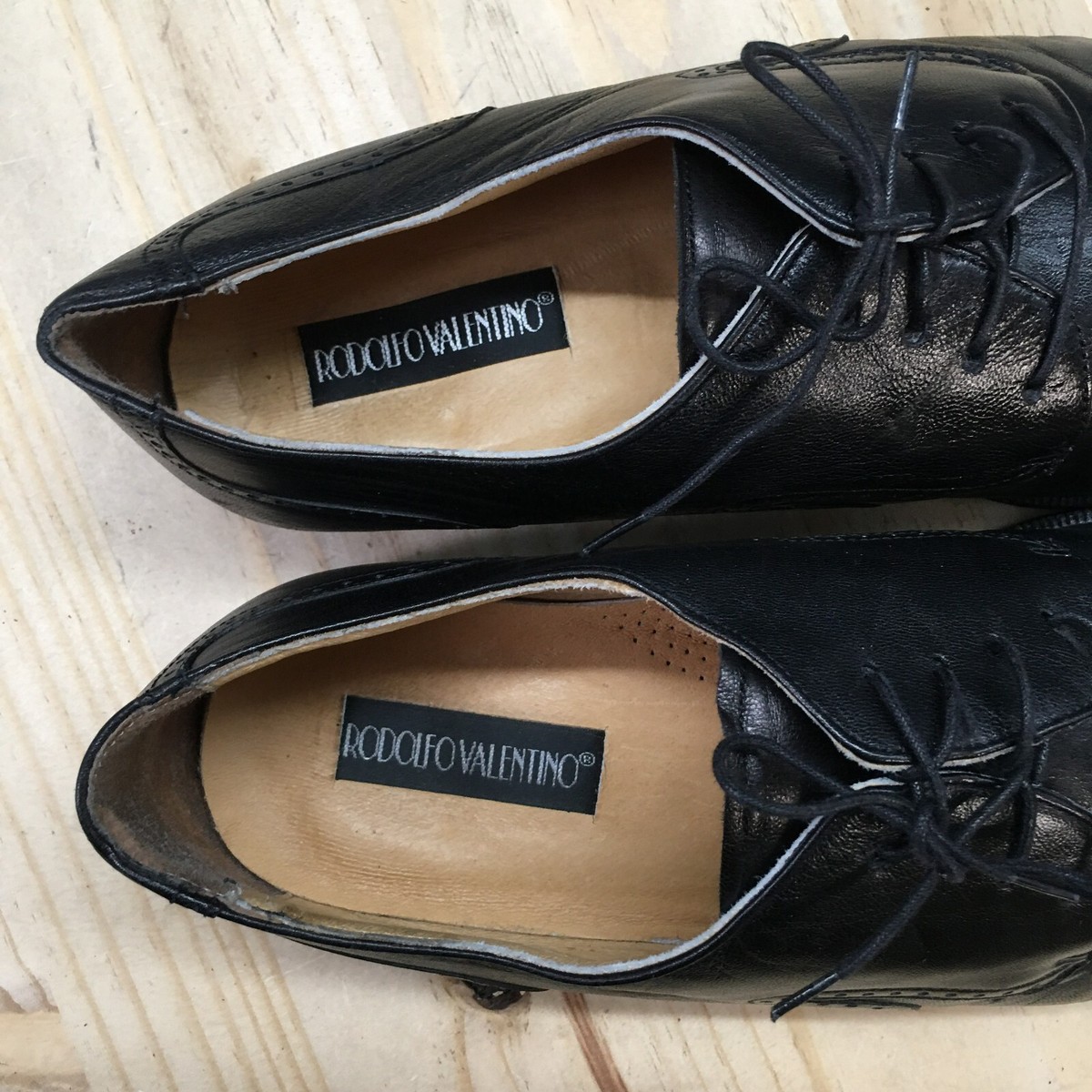 Rodolfo Valentino oxford dress shoes size 11 Rodolfo Valentino oxford dress shoes size 11 | Mercari main image 4