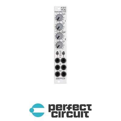 Doepfer A-130-2 Dual Lin/Exp VCA - Slim Line EURORACK - NEW - PERFECT CIRCUIT